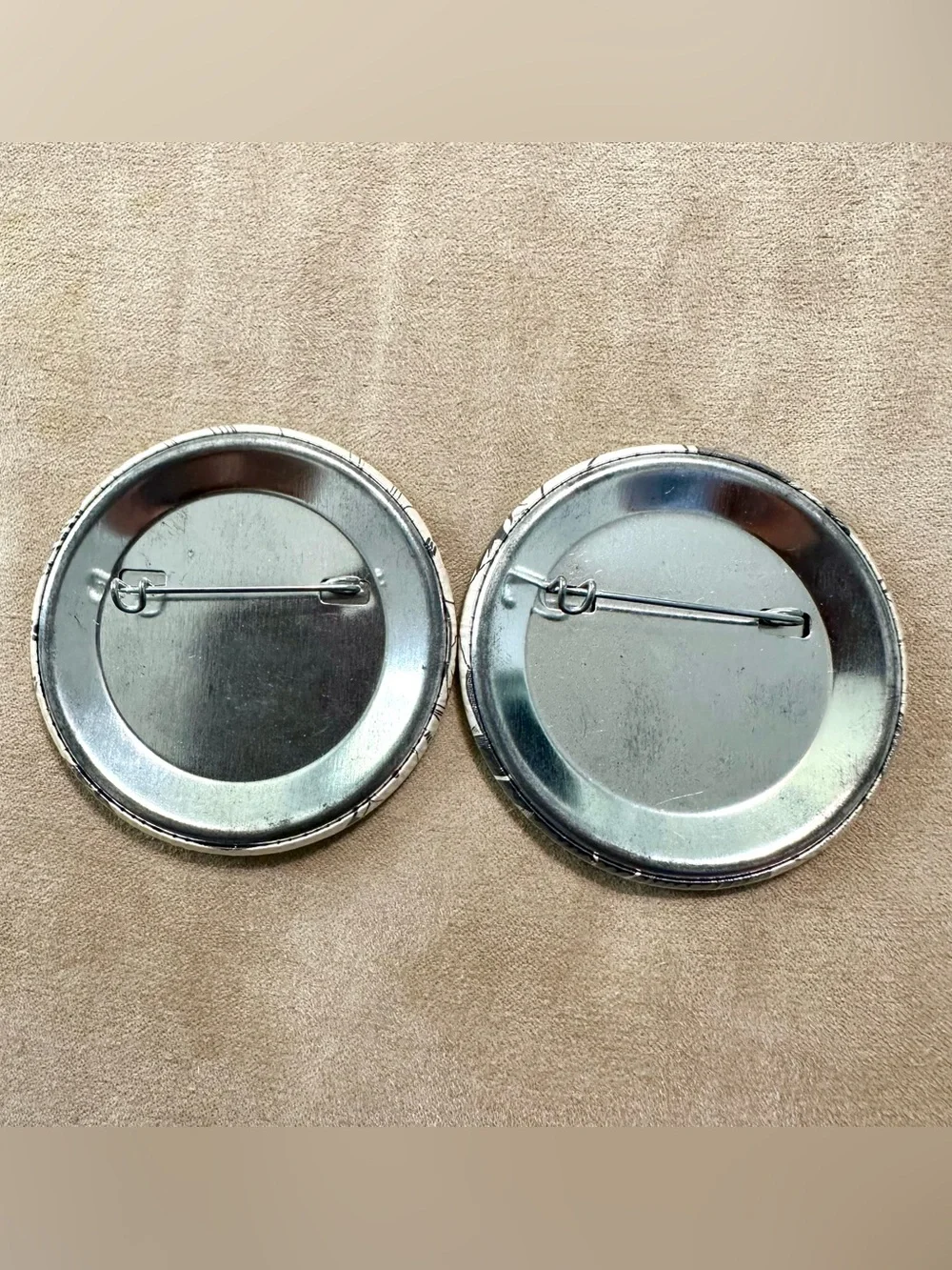 Haikyuu Karasuno Manga Panel Button Pins Pair Hinata Kageyama